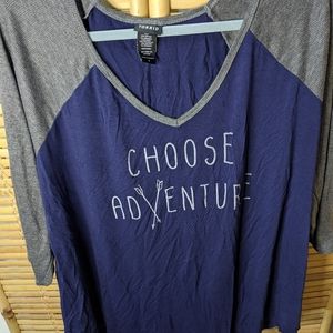 Torrid Choose Adventure Baseball Few size 3